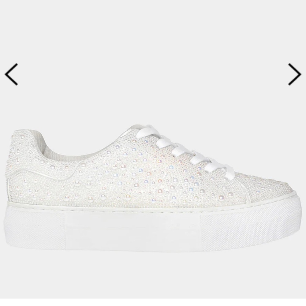 Betsy Johnson Sparkle Sneakers SIDNY Rinestones